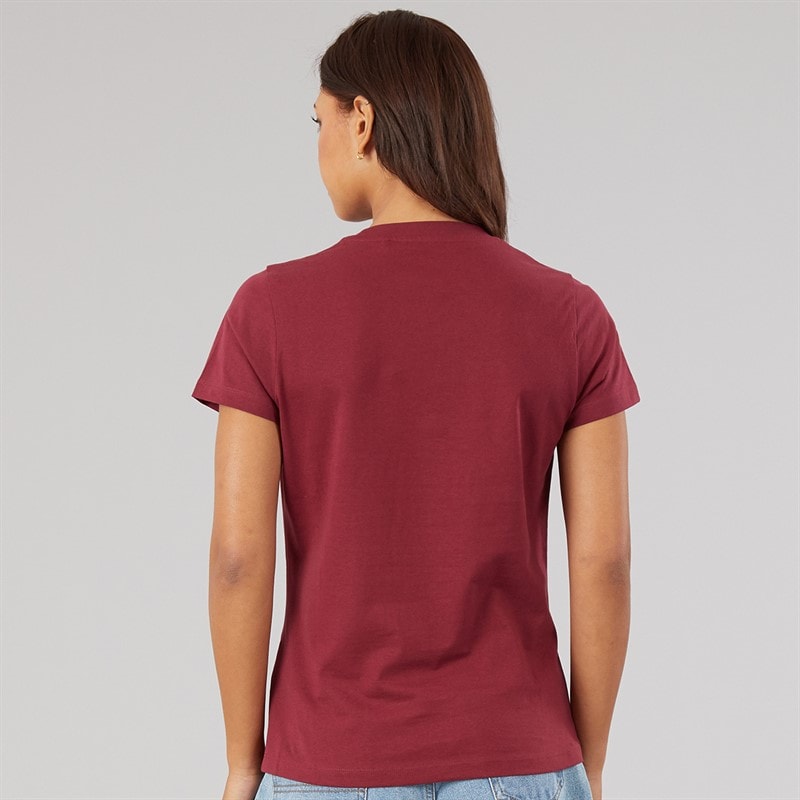 Bench Dame Ishra Tre Pak T-shirts Grey Marl/Cordovan/Navy - Billede 3