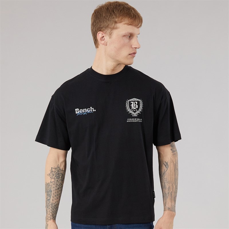 Bench Herre Bastio Oversized T-shirt Sort - Billede 2