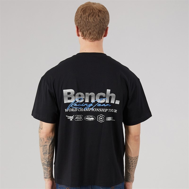 Bench Herre Bastio Oversized T-shirt Sort - Billede 3
