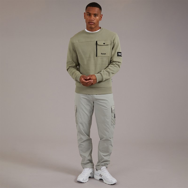 Bench Herre Azarin Utility Cargo Bukser Cirkelgrå - Billede 4