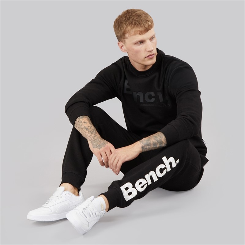 Bench Herre Cornbrook Fleece Joggers Sort - Billede 3