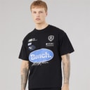 Bench Herre Alvera Oversized T-Shirt Sort