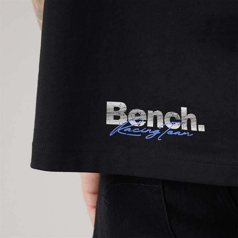 Bench Herre Alvera Oversized T-Shirt Sort - Billede 3