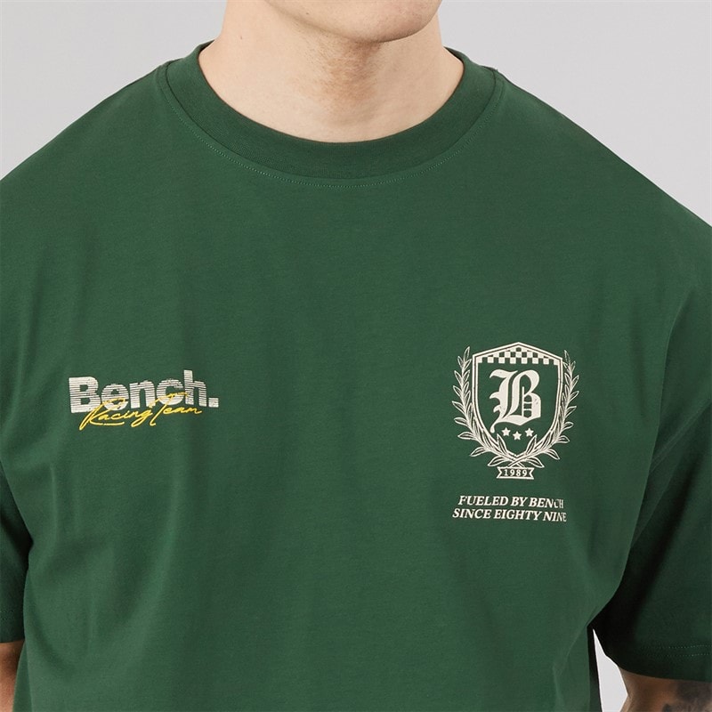 Bench Herre Bastio Oversized T-shirt Primal Green - Billede 5