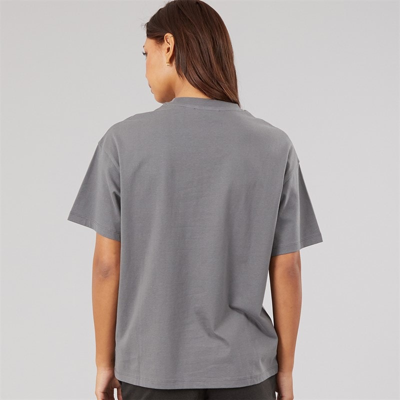 Bench Dame Alta Oversized T Shirt Med Grafisk Print Charcoal - Billede 2