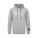 Everlast Herre Ikonisk Maksimeret Logo Sweat Hoodie Grå Melange