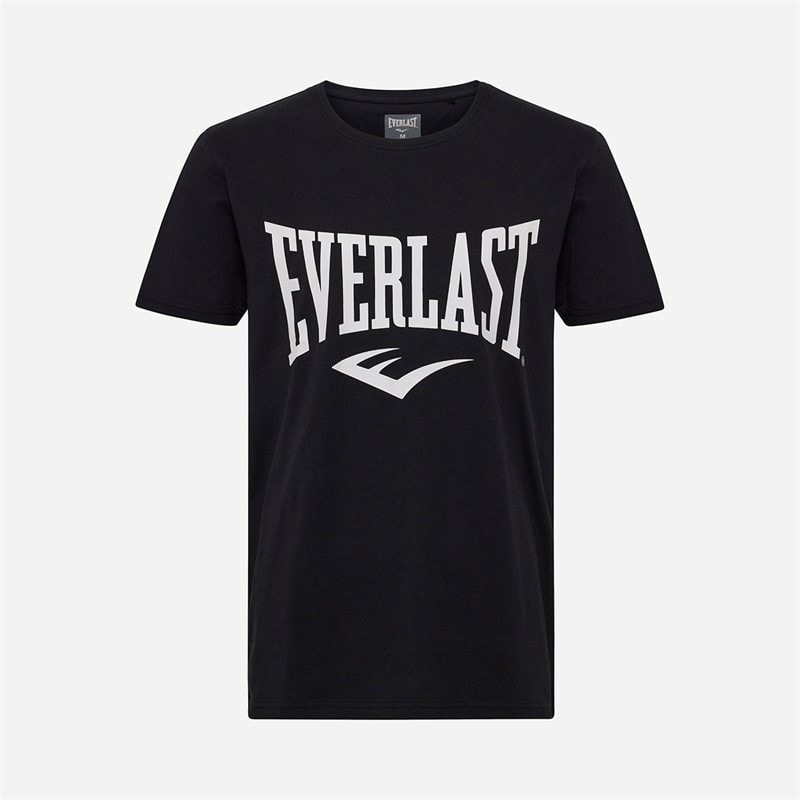 Everlast Herre Iconic Maximized Logo T-shirts Sort - Billede 4