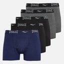 Everlast Herre Fem Pak Boxer Trusser Sort/Grå/Blå