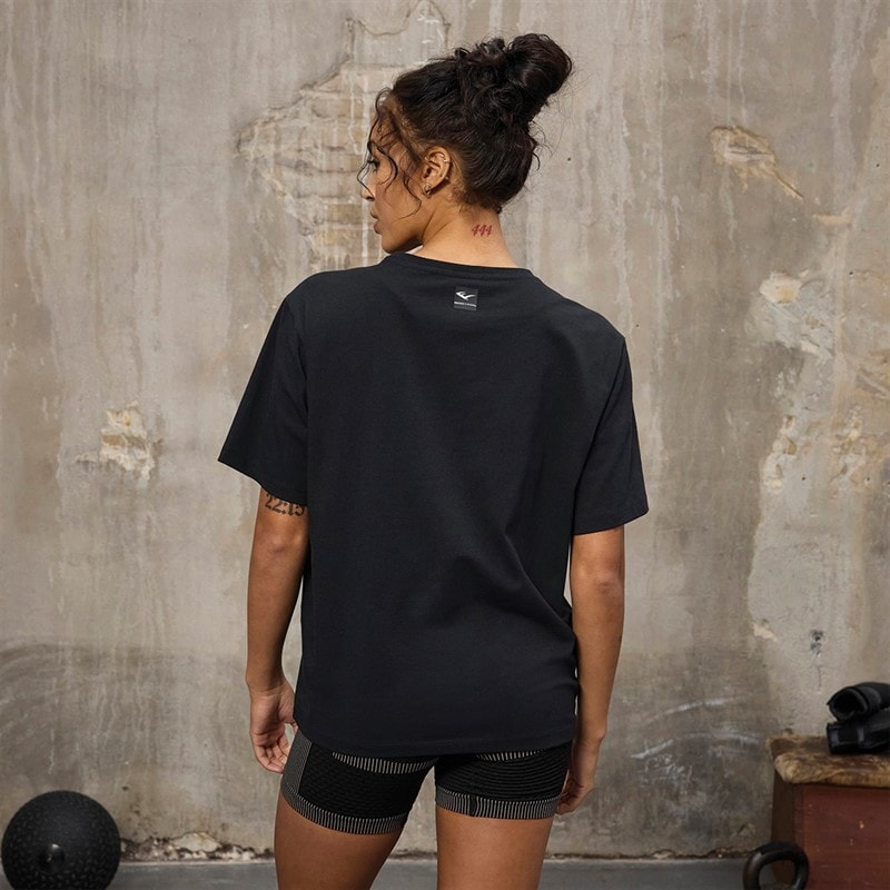Everlast Dame T-shirt Sort - Billede 2
