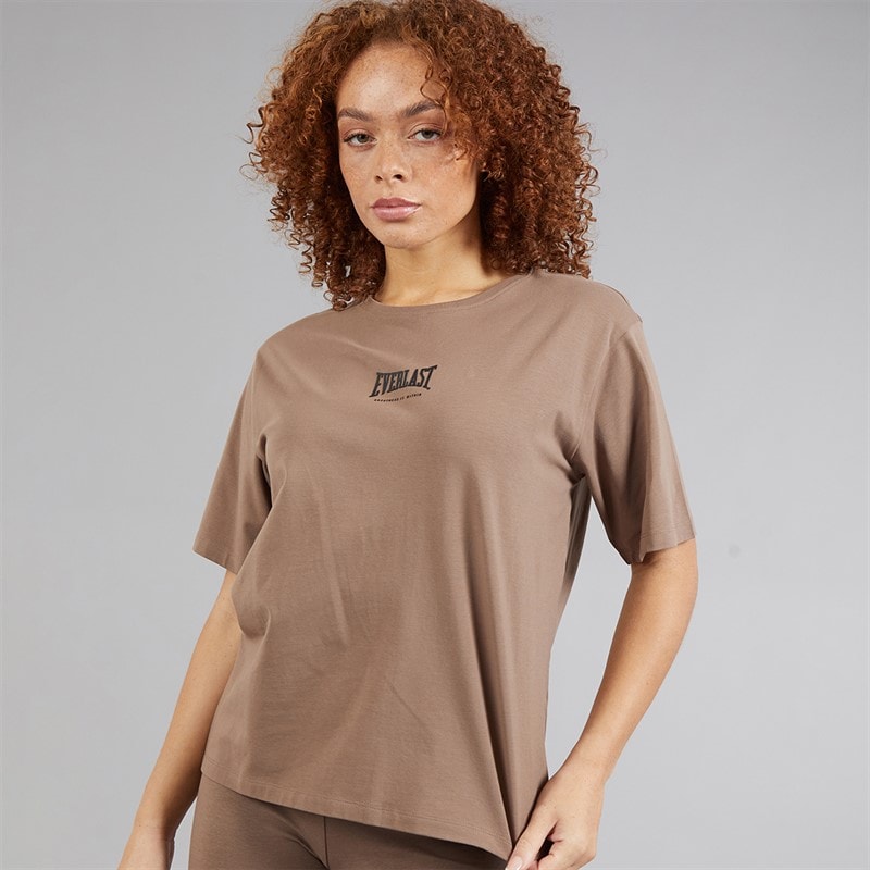 Everlast T-shirt til kvinder Fossil - Billede 1