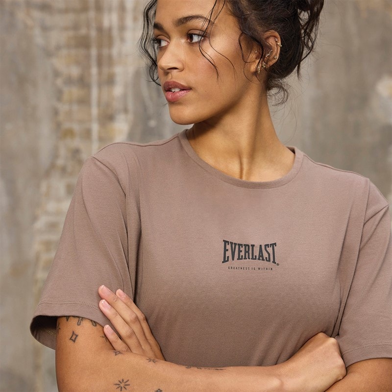 Everlast T-shirt til kvinder Fossil - Billede 3