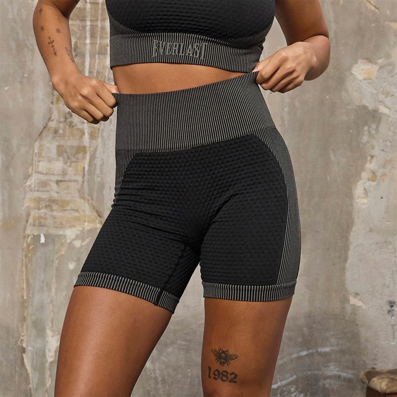 Everlast Dame Seamless Shorts Sort - Billede 1