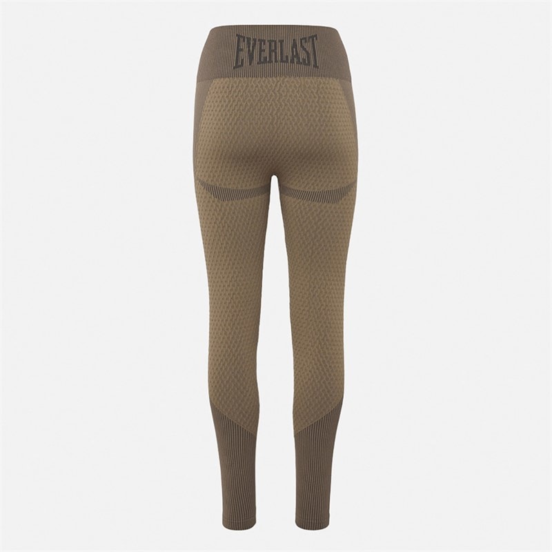 Everlast Dame Sømløse Hverdag Leggings Fossil - Billede 2