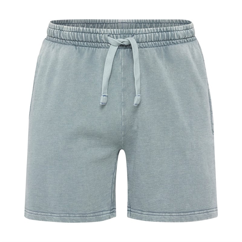 Everlast Herre Vaskede Sweat Shorts Smoke Blue