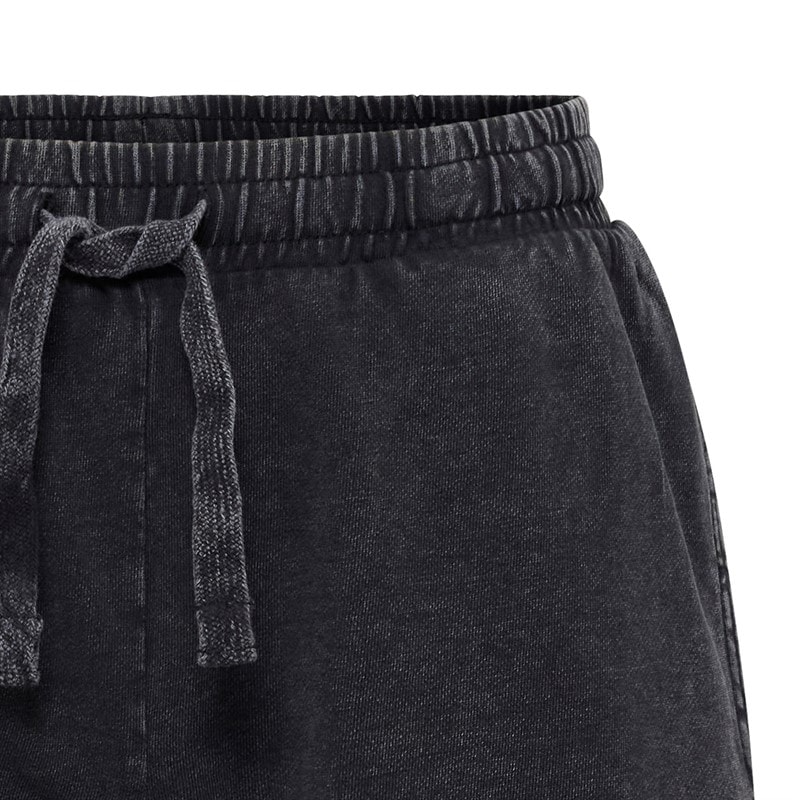 Everlast Herre Vaskede Sweat Shorts Black Beauty - Billede 5