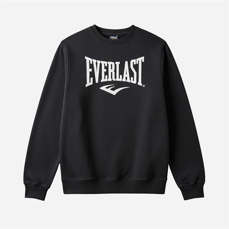 Everlast Herre sweatshirt rund hals jumper Black Beauty