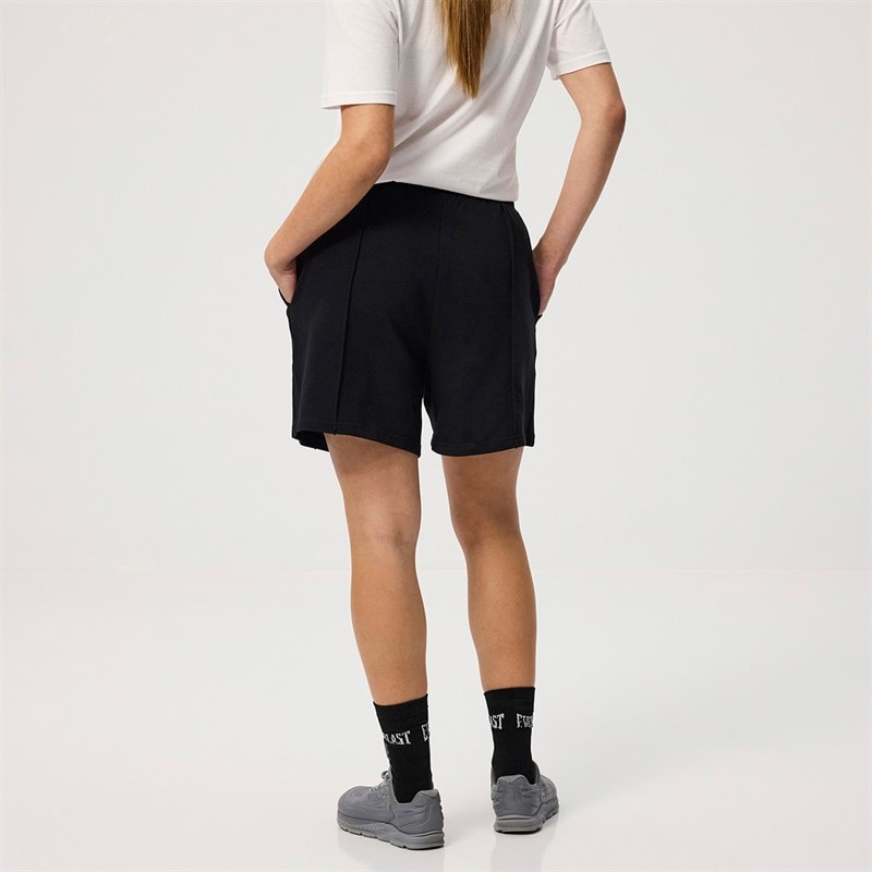 Everlast Dame Vide Pintuck Sweat Shorts Black Beauty - Billede 2