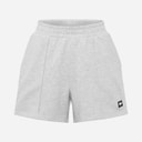Everlast Dame Vide Pintuck Sweat Shorts Light Grey Melange