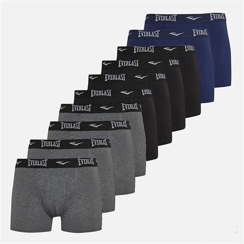 Everlast Herre Ti Pak Bokser Sort Multi - Billede 1