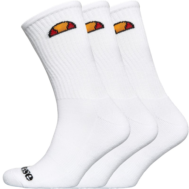 Ellesse Unisex Sokker Hvid