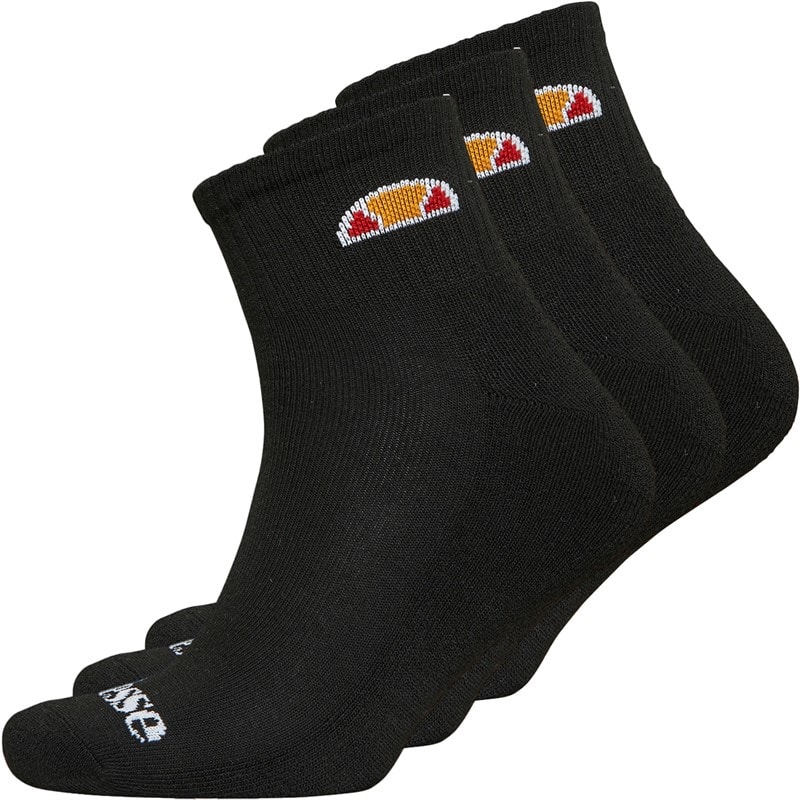 Ellesse Unisex Ankel sokker Sort - Billede 1