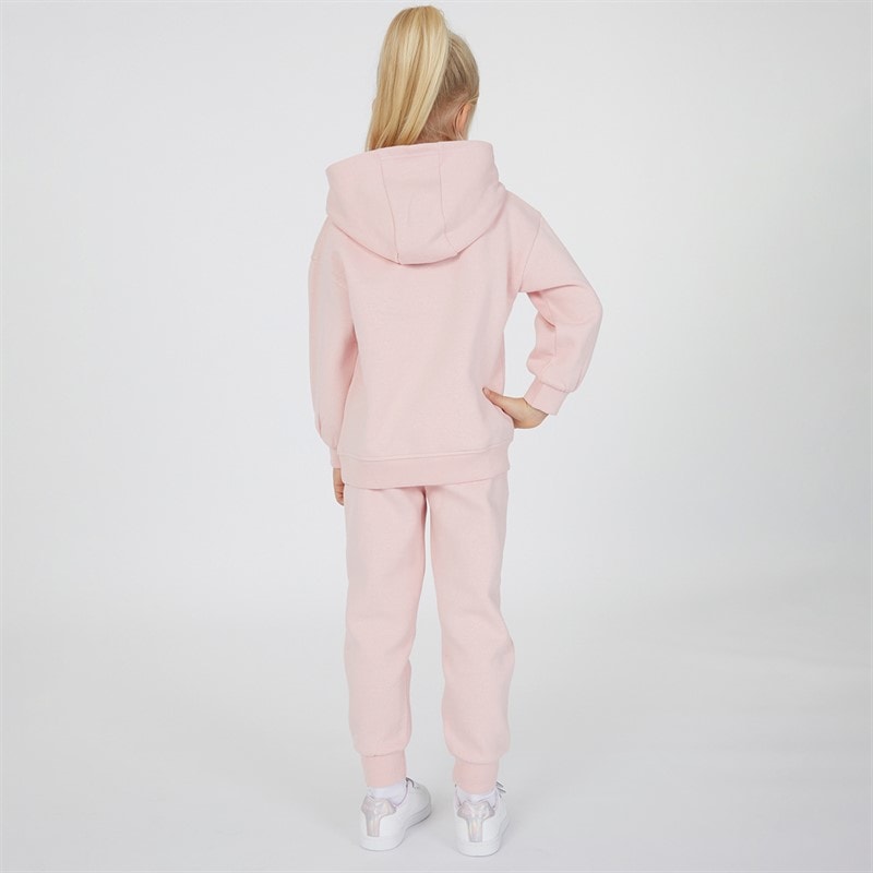 Ellesse Piger Hoodie og Joggingbukser Sæt med Jessica Logo Rosa - Billede 2