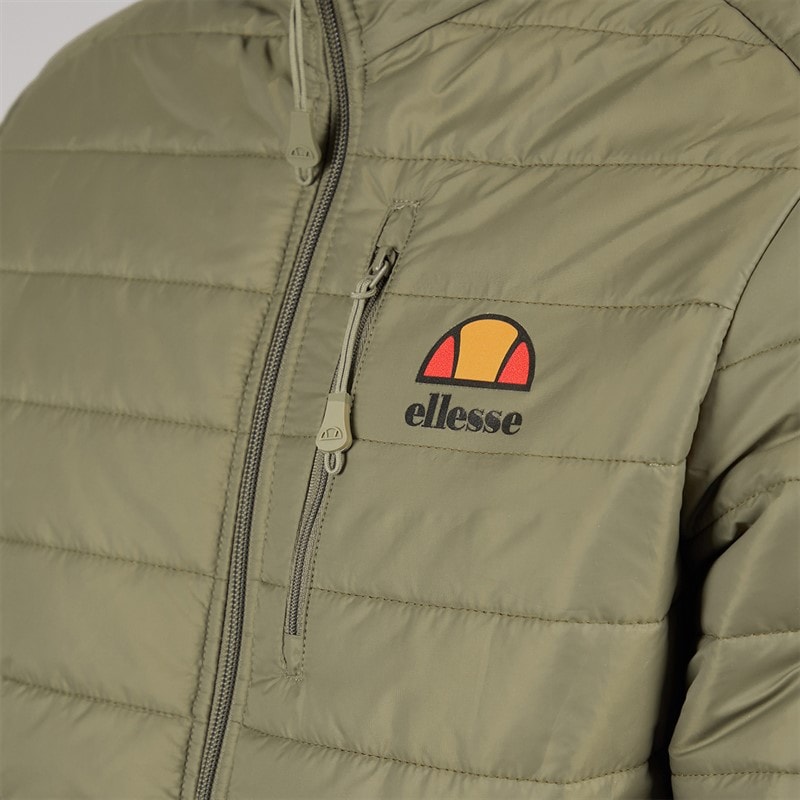 Ellesse Herre Corricella Vatteret Jakke Khaki - Billede 5
