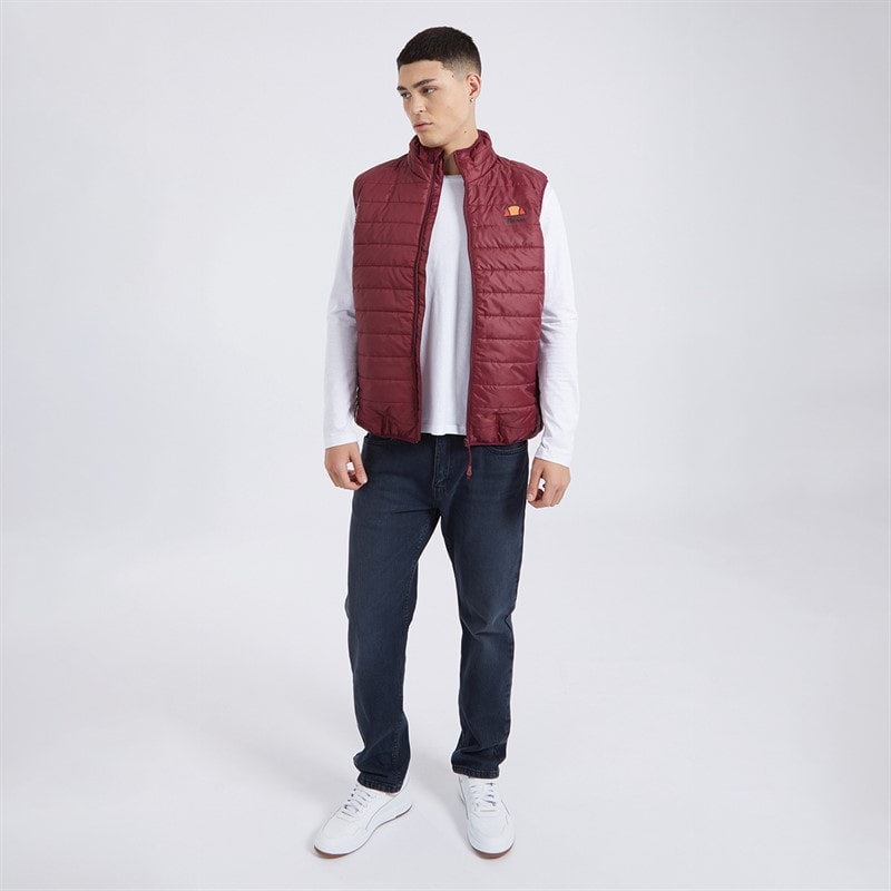 Ellesse Herre Portina Veste Bordeaux - Billede 4