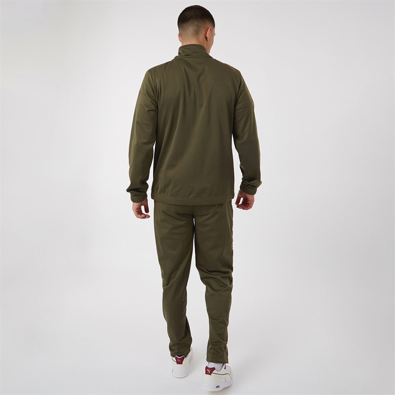 Ellesse Herre Ferrari Poly Tracksuit Khaki - Billede 2