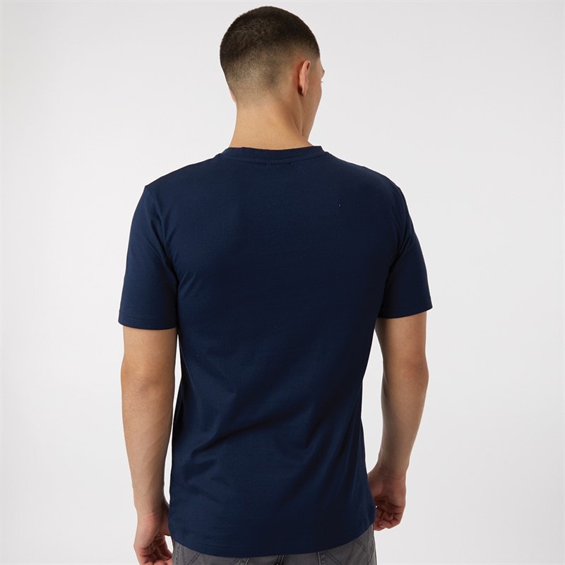Ellesse Herre Cleffios Logo T-shirt Blå - Billede 2
