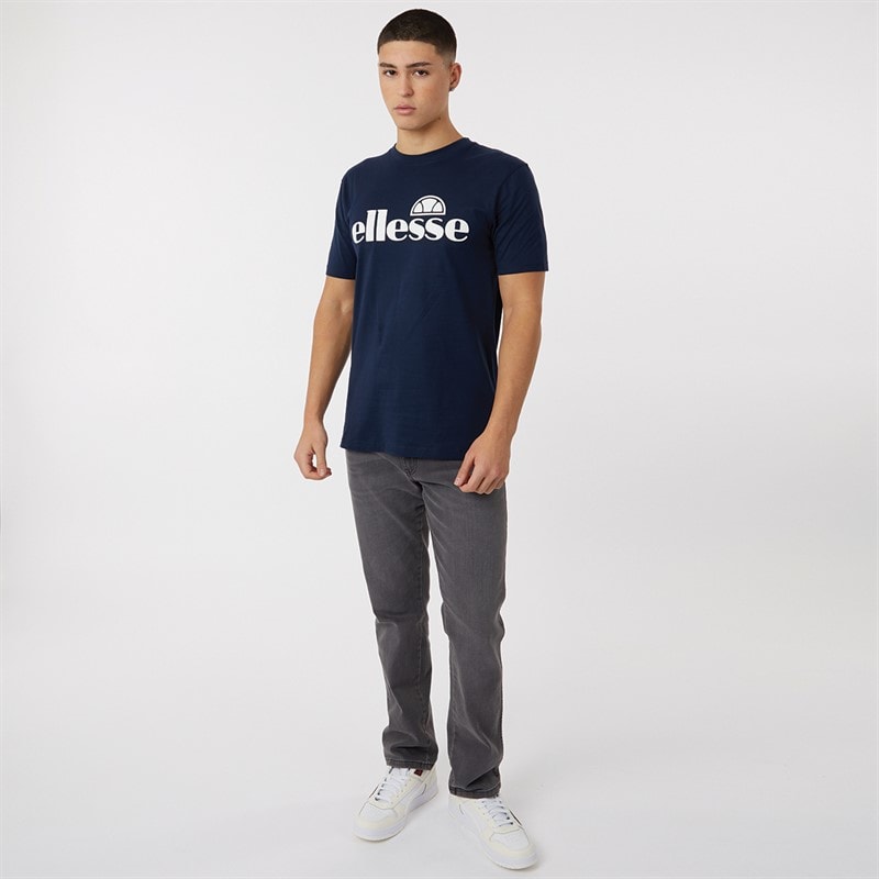 Ellesse Herre Cleffios Logo T-shirt Blå - Billede 3