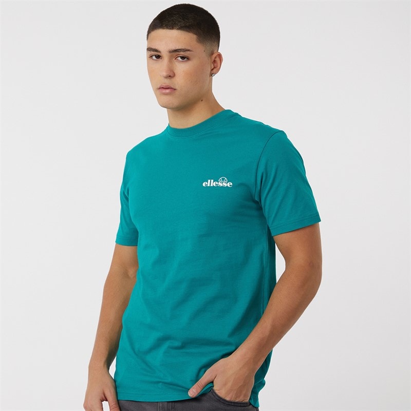 Ellesse Herre Retanna T-shirt med logo på ryggen Mørkegrøn - Billede 2