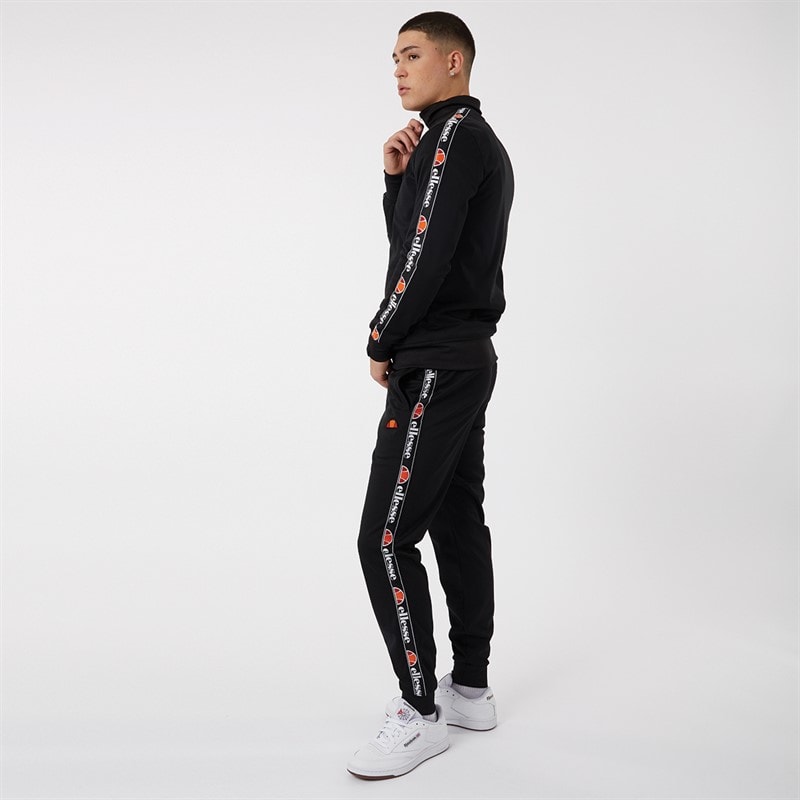 Ellesse Herre Giraldo Tapet Poly Tracksuit Sort - Billede 3