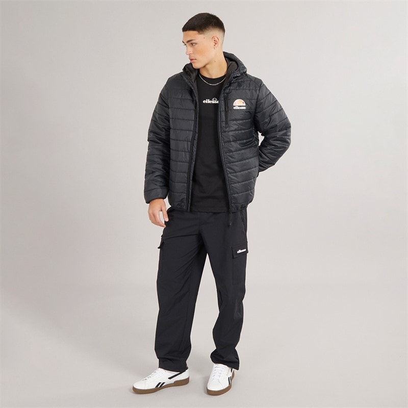 Ellesse Herre Corricella Vatteret Jakke Sort - Billede 4