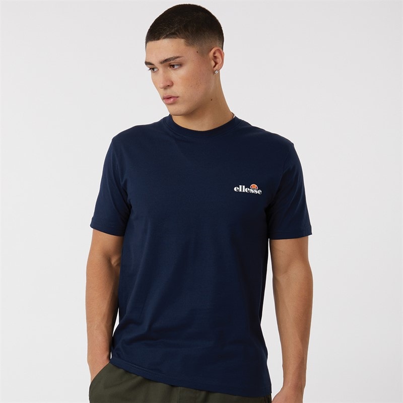 Ellesse Herre Benzina Heritage Ryg Logo T-shirt Blå - Billede 2
