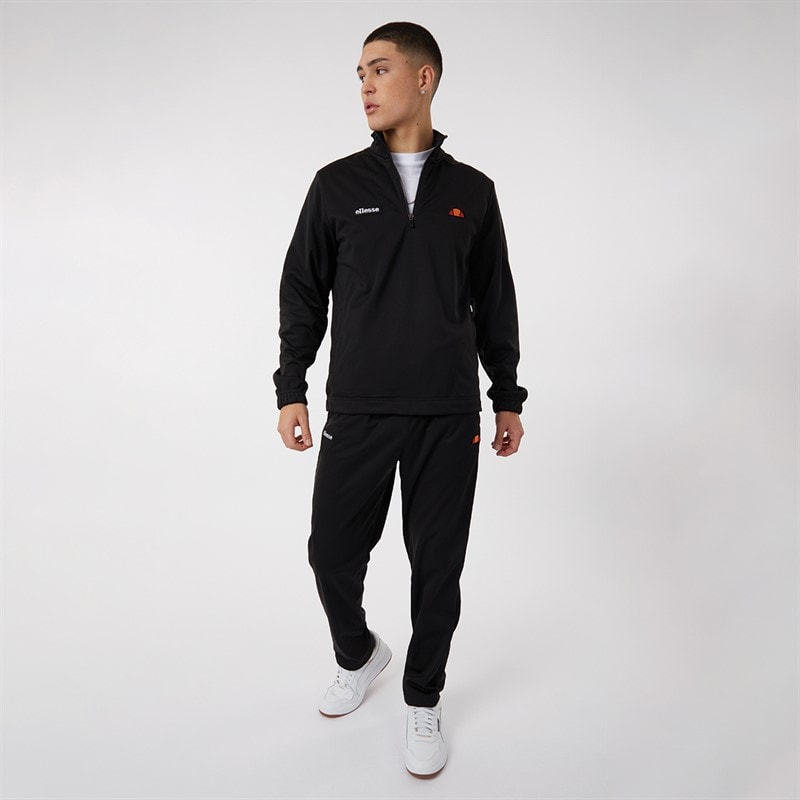 Ellesse Herre Ferrari Poly Tracksuit Sort - Billede 3