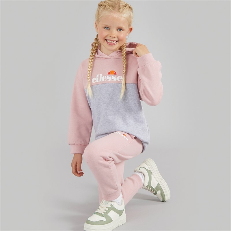 Ellesse Piger Dana Træningsdragt Pink / Grå - Billede 3