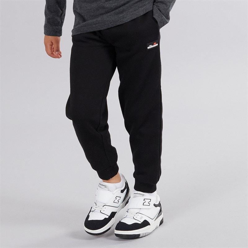 Ellesse Drenge Luka Hætteklædte Vatteret Vest T-shirt Og Joggingbukser Sæt Sort - Billede 4
