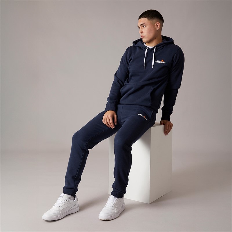 Ellesse Herre Giffone Hættetrøje Navy - Billede 5
