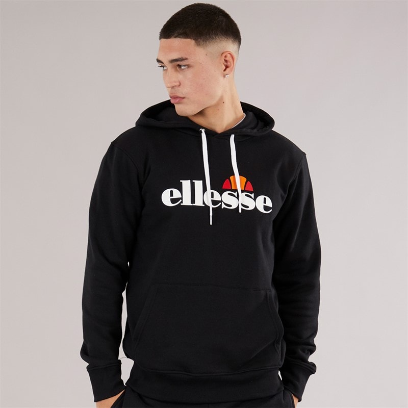 Ellesse Herre Morristown Hættetrøje Sort - Billede 1