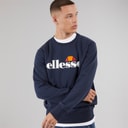 Ellesse Herre Sikanni Sweatshirt Navy