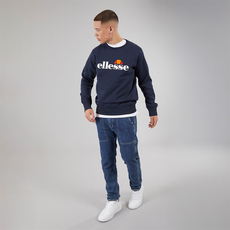Ellesse Herre Sikanni Sweatshirt Navy - Billede 3