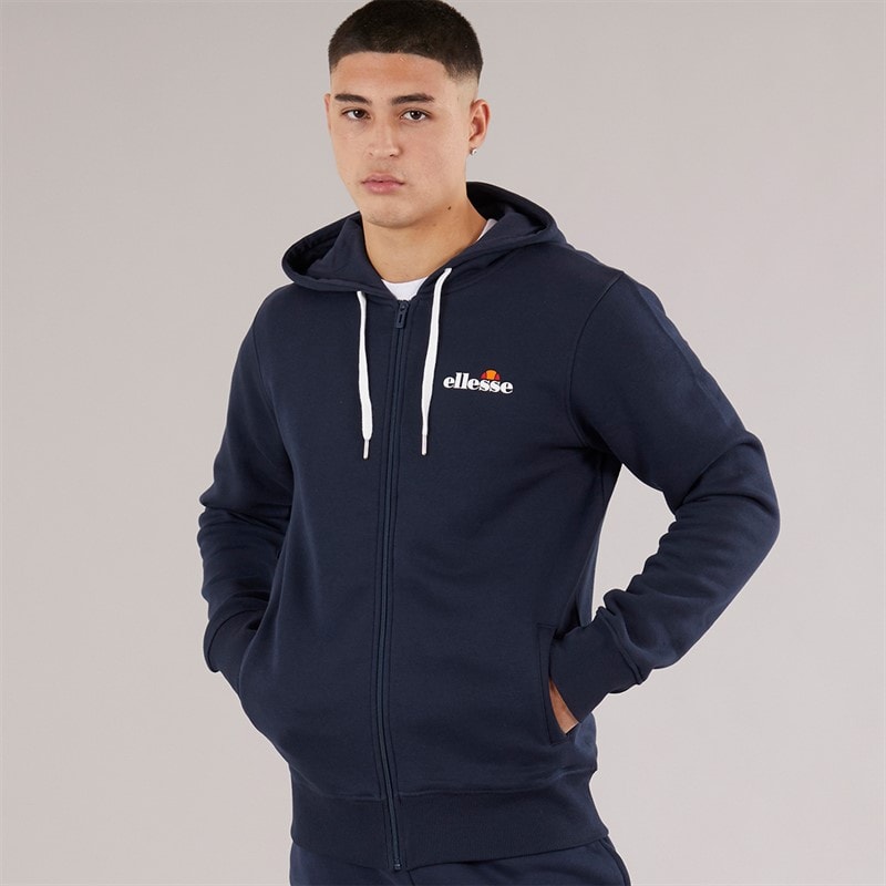 Ellesse Herre Klemerio Full Zip Hættetrøje Navy