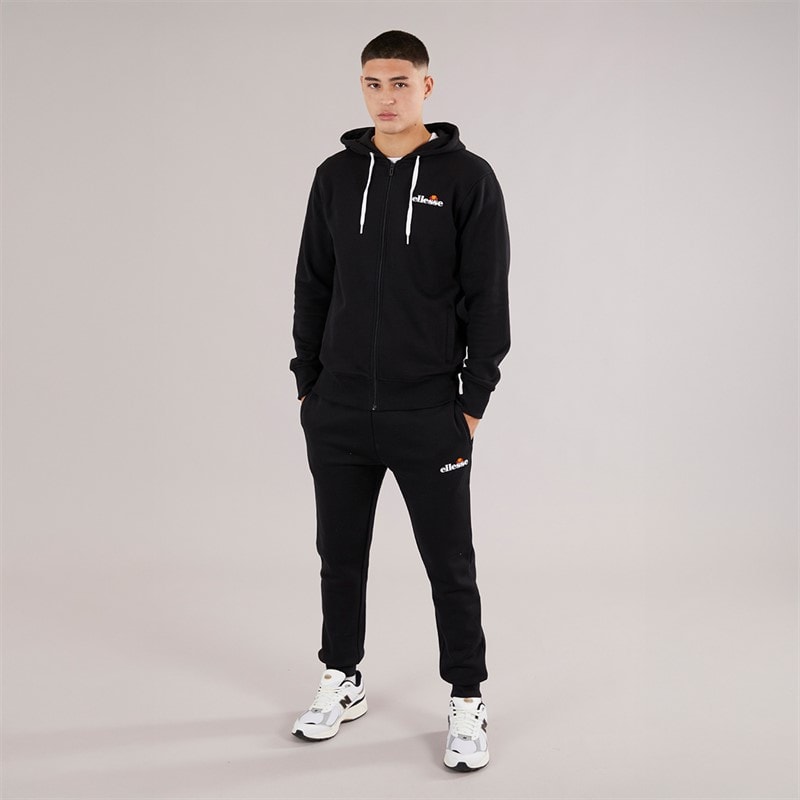 Ellesse Herre Klemerio Full Zip Hættetrøje Sort - Billede 4