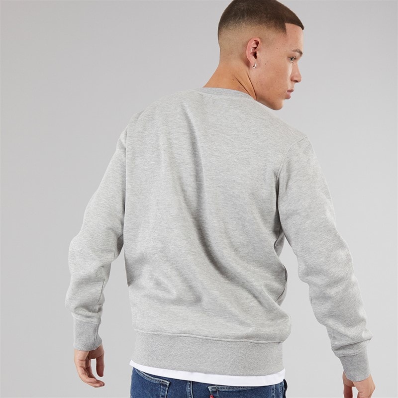 Ellesse Herre Sikanni Sweatshirt Light Grey Marl - Billede 2