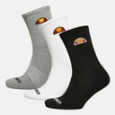 Ellesse Børne Tre Pak Crew Strømper Multi