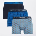 Ellesse Herre Tre Pak Underbukser Blå / Navy
