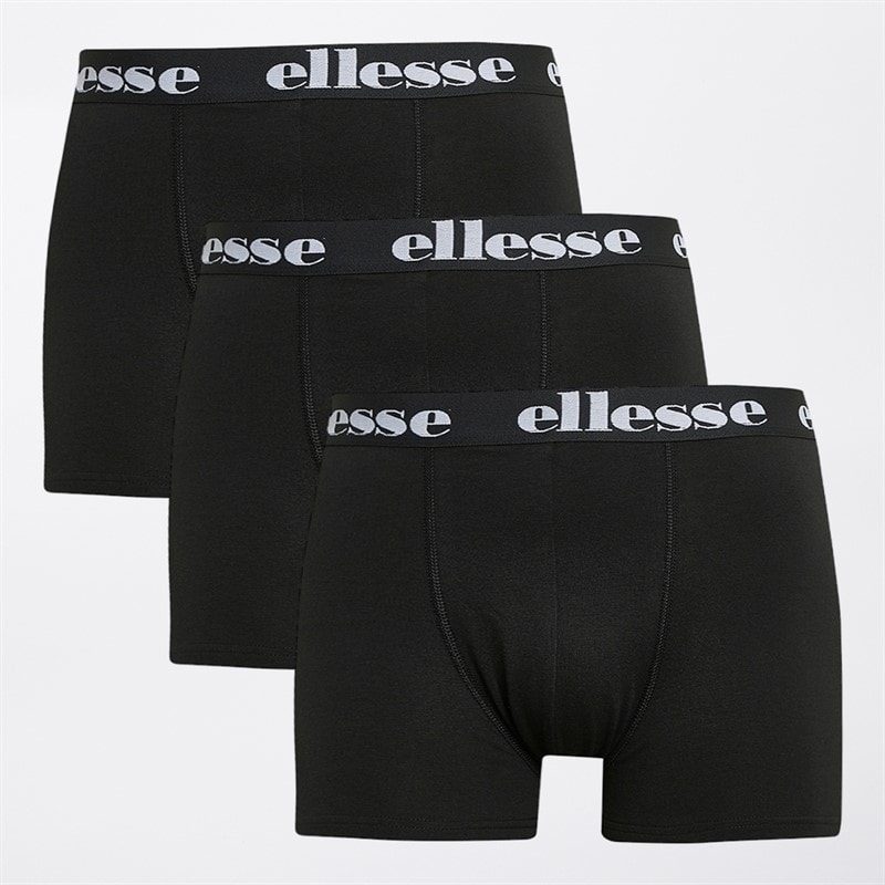 Ellesse Herre Tre Pak Underbukser Sort - Billede 1