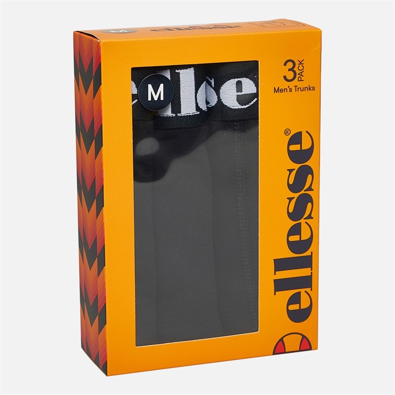 Ellesse Herre Tre Pak Underbukser Sort - Billede 2