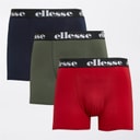 Ellesse Herre Tre Pak Boxer Underbukser Navy / Rød / Khaki